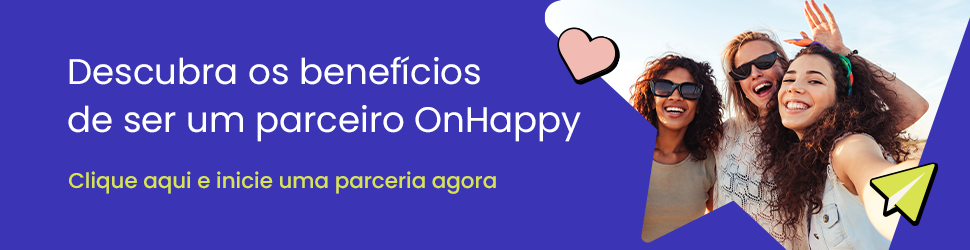 Seja parceiro Onhappy banner