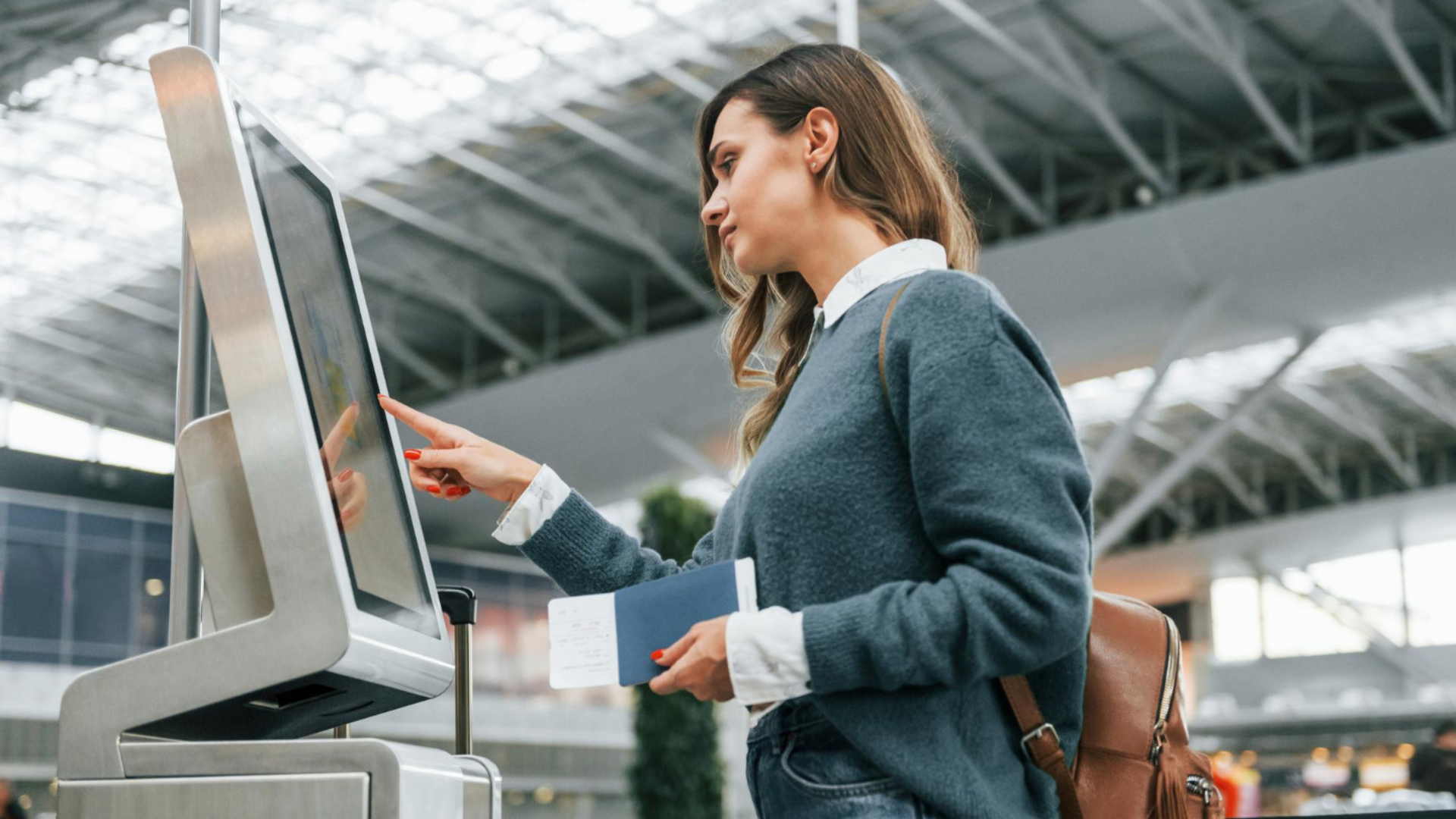 O check-in é uma etapa importante na experiência de viagem aérea.
